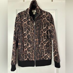 Neiman Marcus Leopard Print Jacket